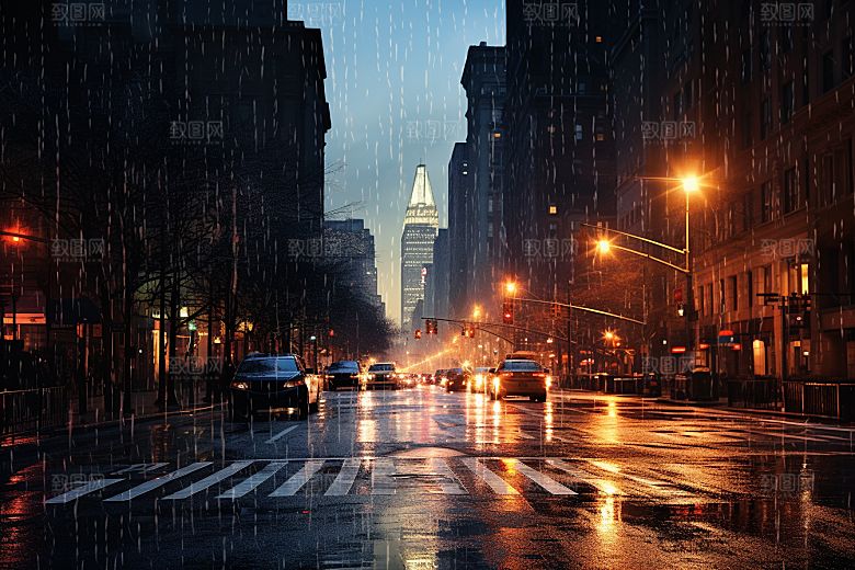 暴雨室外户外摄影图