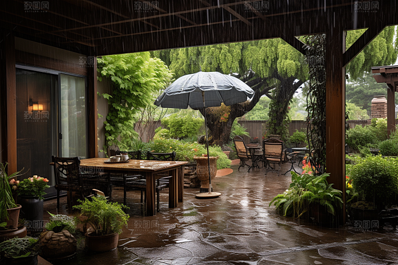 暴雨高清自然摄影图