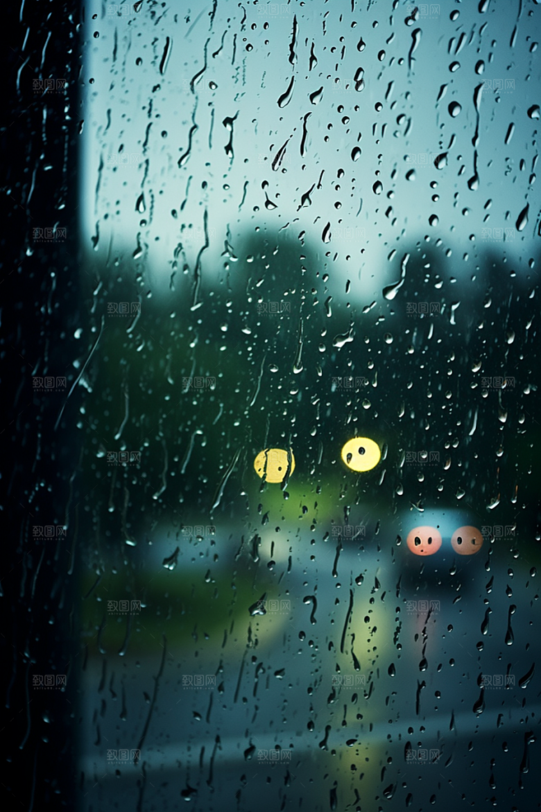暴雨高清户外摄影图