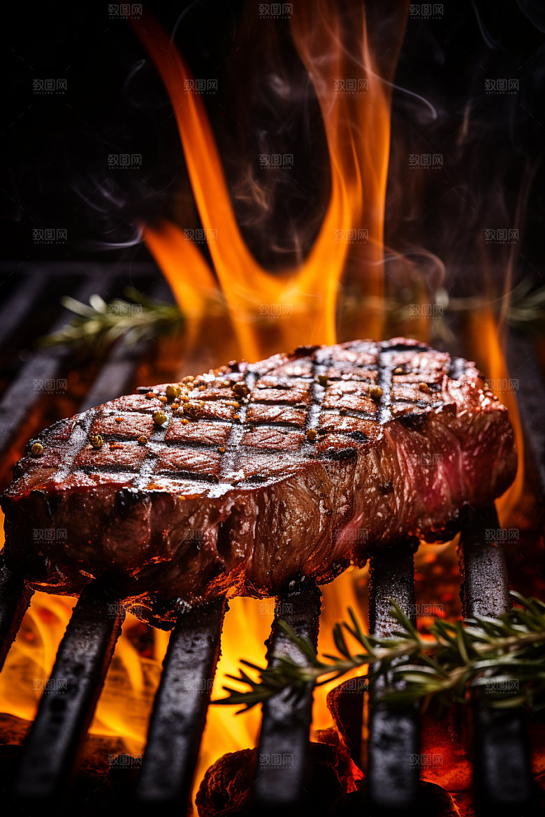 BBQ烧烤巴西烤肉烤肉摄影图