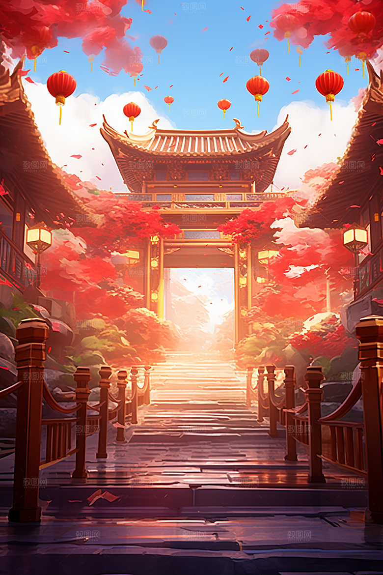 新春开门红新年活动背景