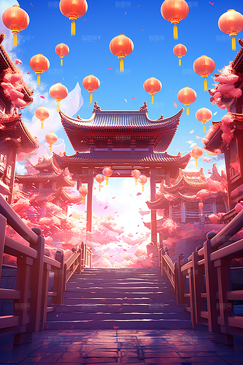 新春开门红喜庆开工背景