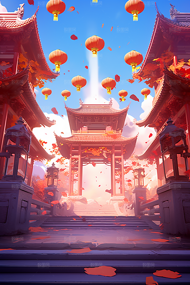 新春开门红新年新年背景