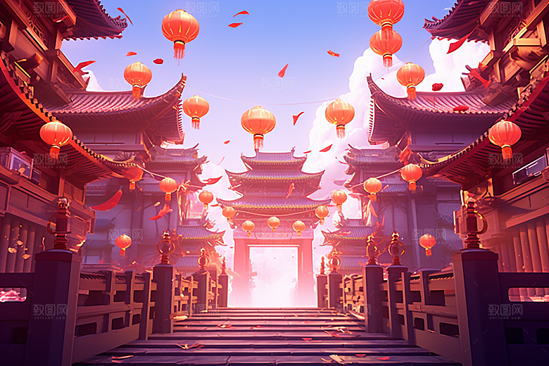 新春开门红开工春节背景