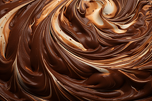 巧克力融化质感美食柔顺背景