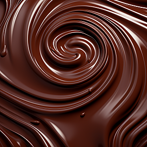 巧克力融化质感零食柔顺背景