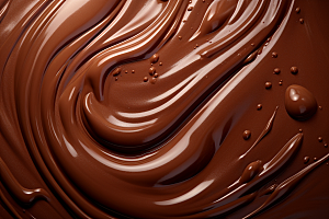 巧克力融化质感高清纹理背景