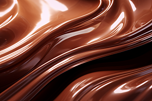 巧克力融化质感高清柔顺背景