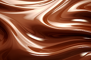 巧克力融化质感美味纹理背景