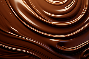 巧克力融化质感丝滑顺滑背景
