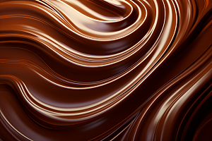 巧克力融化质感美味柔顺背景