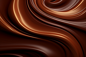巧克力融化质感点心美味背景