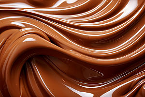 巧克力融化质感零食丝滑背景