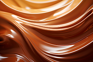 巧克力融化质感美味顺滑背景