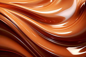 巧克力融化质感顺滑纹理背景