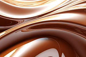巧克力融化质感美食顺滑背景