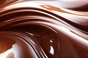 巧克力融化质感顺滑高清背景