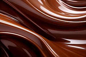 巧克力融化质感高清零食背景