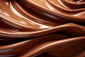 巧克力融化质感纹理顺滑背景