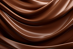 巧克力融化质感点心丝滑背景
