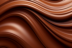 巧克力融化质感纹理高清背景