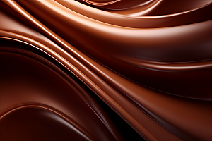 巧克力融化质感纹理美味背景