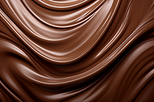 巧克力融化质感零食顺滑背景