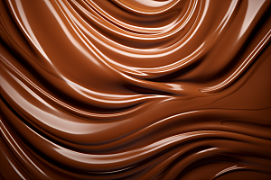 巧克力融化质感美食零食背景