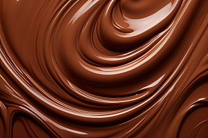 巧克力融化质感高清顺滑背景