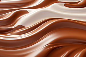 巧克力融化质感顺滑丝滑背景