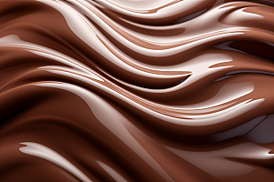 巧克力融化质感丝滑高清背景