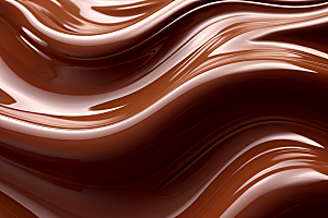 巧克力融化质感美味高清背景