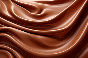 巧克力融化质感零食纹理背景
