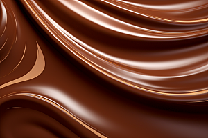 巧克力融化质感零食顺滑背景