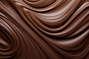 巧克力融化质感丝滑高清背景