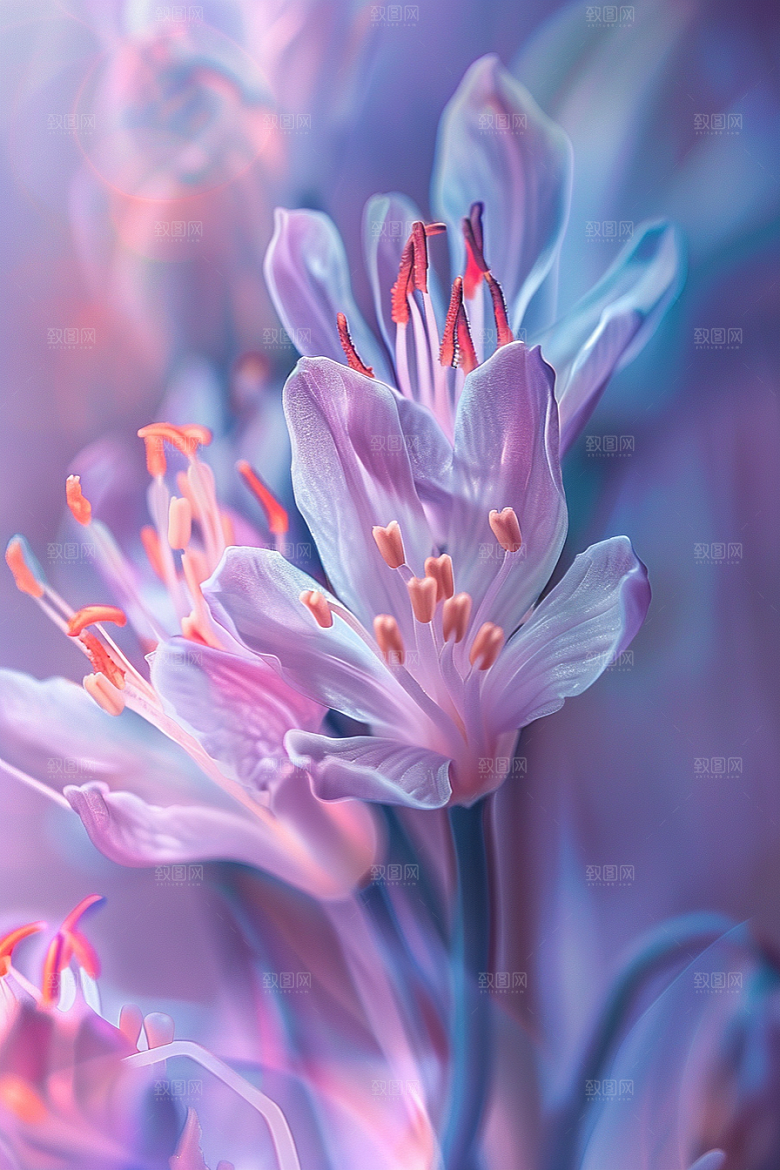 彼岸花唯美石蒜素材