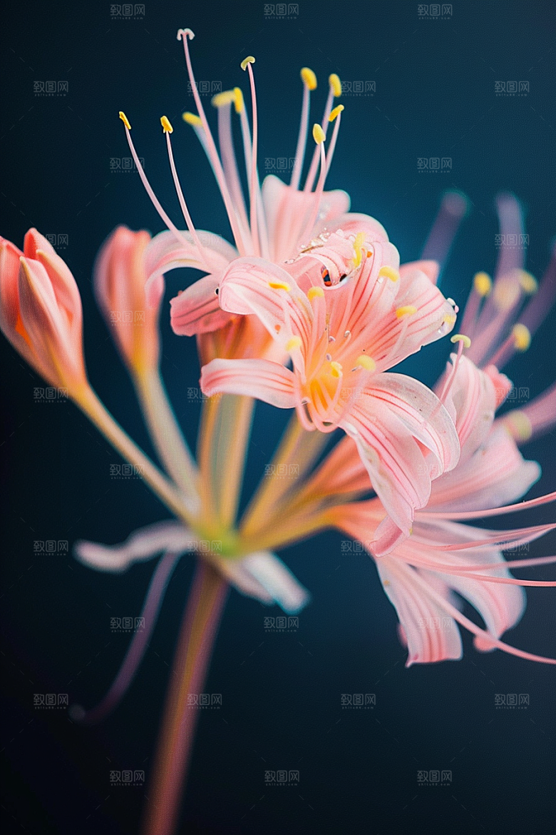 彼岸花忧伤曼殊沙华素材