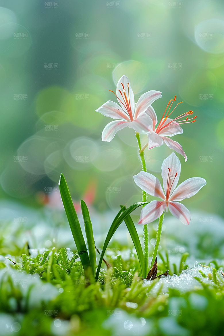 彼岸花植物冥界素材