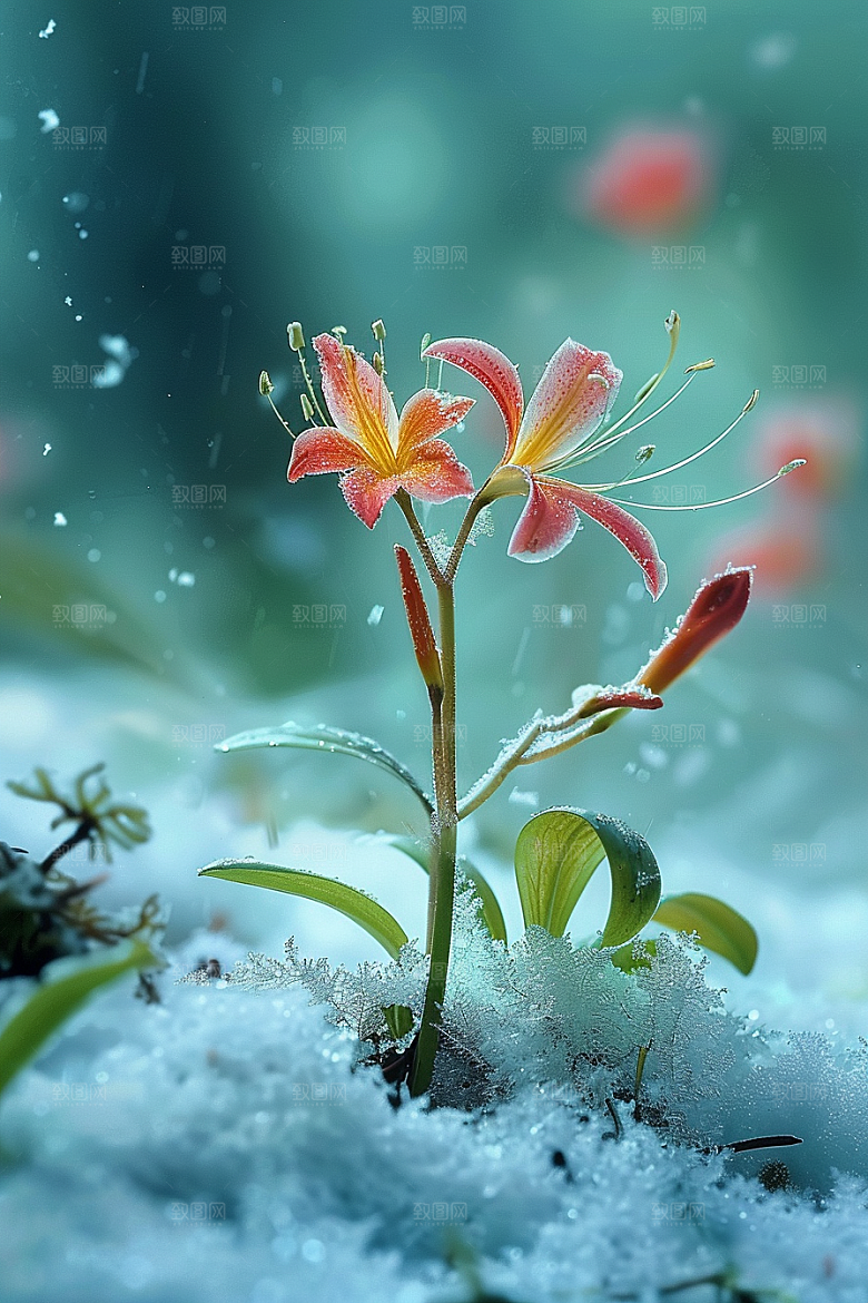 彼岸花传说红色素材