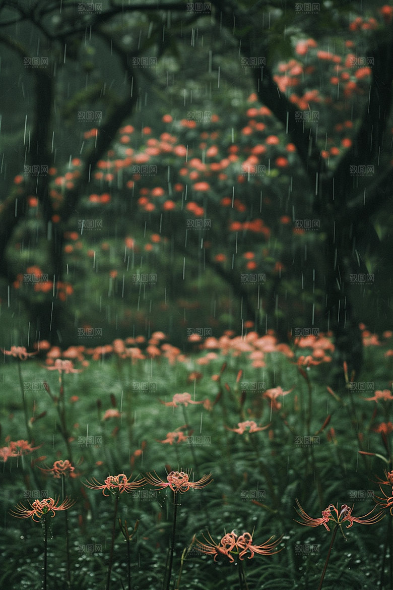 彼岸花植物石蒜素材