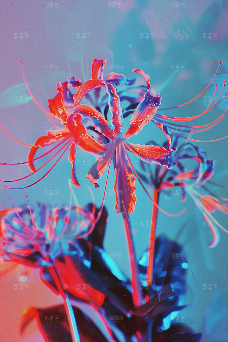 彼岸花传说石蒜素材