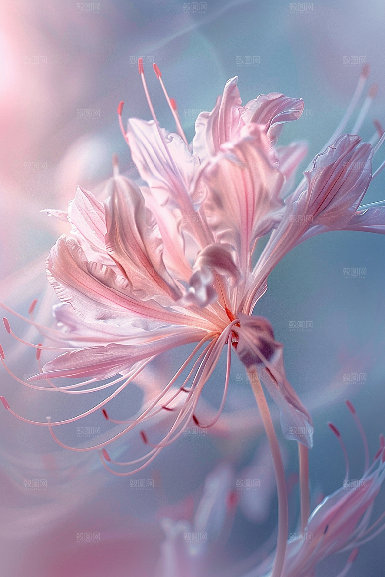 彼岸花花卉石蒜摄影图