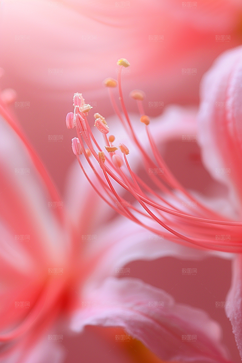 彼岸花石蒜花卉摄影图