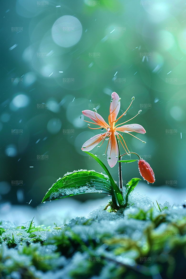 彼岸花花卉优雅摄影图