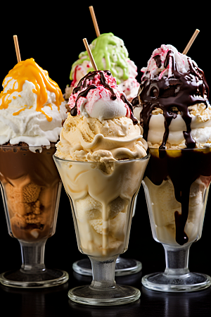 冰淇淋美味美味素材