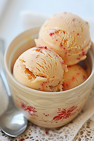 冰淇淋蛋筒美味素材