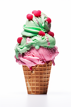 冰淇淋消暑夏天素材