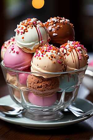 冰淇淋夏季高清素材