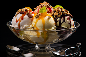冰淇淋夏季甜筒素材