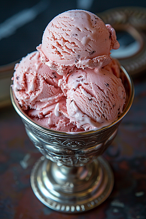 冰淇淋消暑蛋筒素材